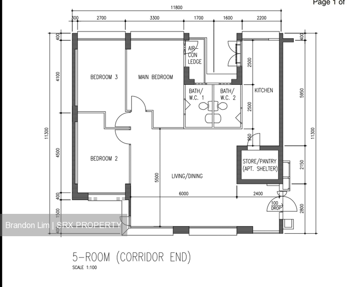Blk 144 Lorong 2 Toa Payoh (Toa Payoh), HDB 5 Rooms #207575201